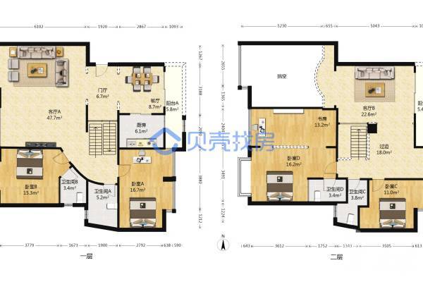 九州家園|地鐵口物業|帶精裝|房子面積大，使用率高，中高樓層視野好