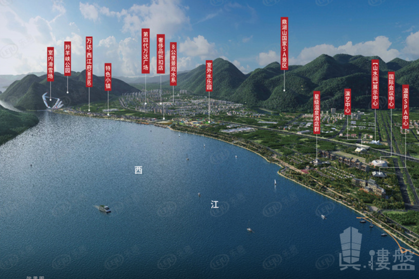 肇庆万达国家度假区,首期5万(减),香港高铁80分钟直达国家度假区,香港银行按揭,最新价单